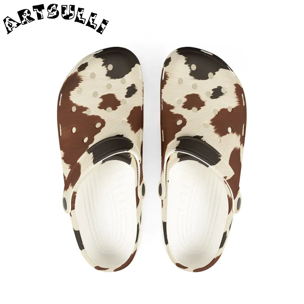 Artisanal Hide Map EVA Foam Rubber Shoes (AOP), Artsulli - Art is Long, Life is Short, Shoes, Size, US 6 (Women's), Color, White, , , 16482828211303828605