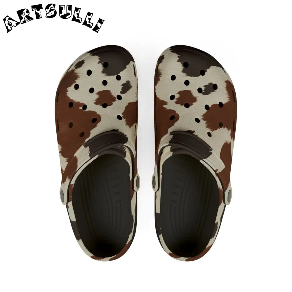 Artisanal Hide Map EVA Foam Rubber Shoes (AOP), Artsulli - Art is Long, Life is Short, Shoes, Size, US 6 (Women's), Color, Black, , , 13329118852870011117