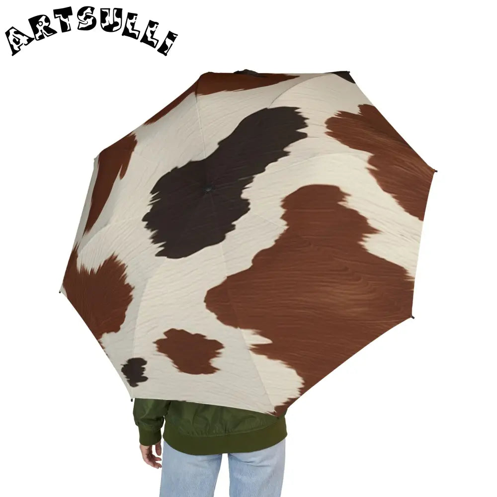 Artisanal Hide Map Semi-Automatic Foldable Umbrella, Artsulli - Art is Long, Life is Short, Accessories, , , , , , , 