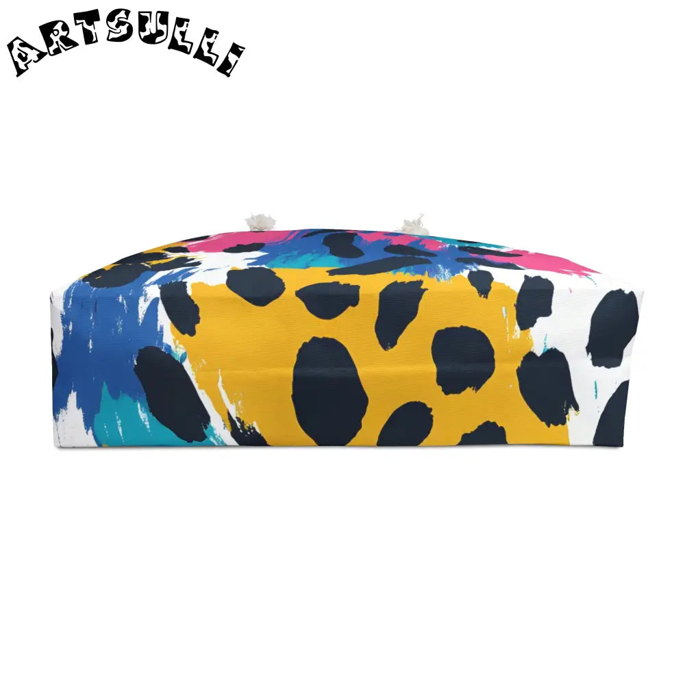 Artistic Animal Print Weekender Tote, Artsulli - Art is Long, Life is Short, Bags, , , , , , , 
