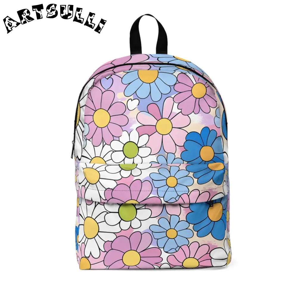JAKKOUTTHEBXX Artistic Work Illustrated Floral Backpack 2025