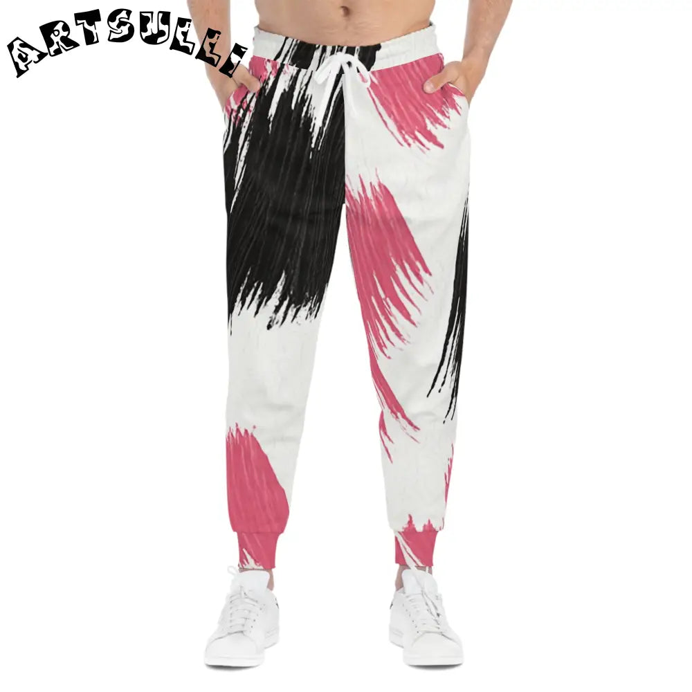 Athletic Joggers (AOP), Artsulli - Art is Long, Life is Short, All Over Prints, , , , , , , 