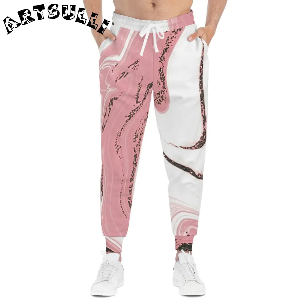 Athletic Joggers (AOP), Artsulli - Art is Long, Life is Short, All Over Prints, , , , , , , 