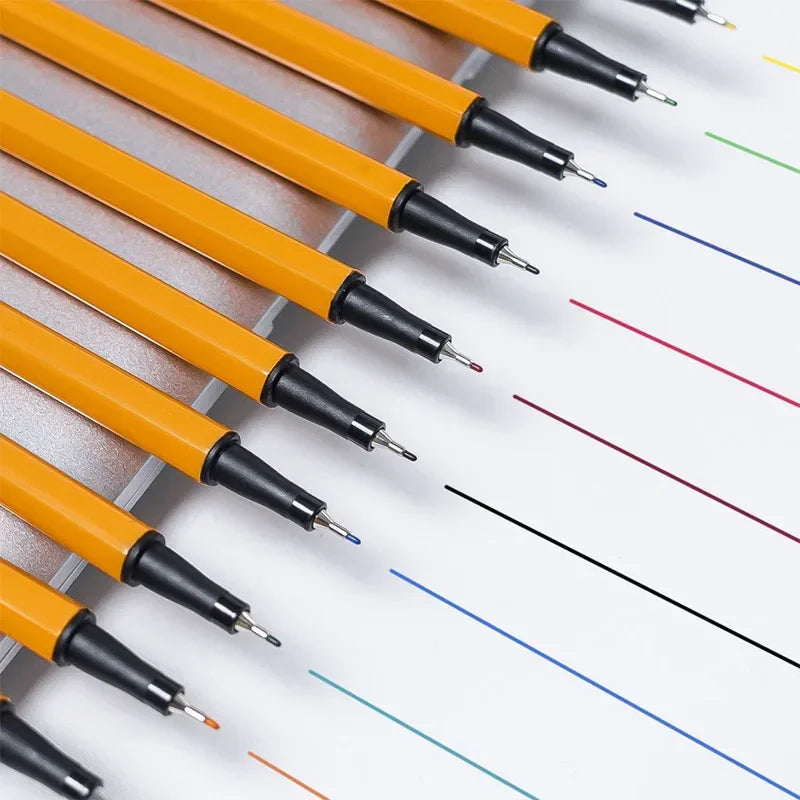 Buy The Best By Artsulli - Art is Long Life Short - 10 color/18 color/24 Color Fine Line Pen Set Waterproof Marking Essential For Students