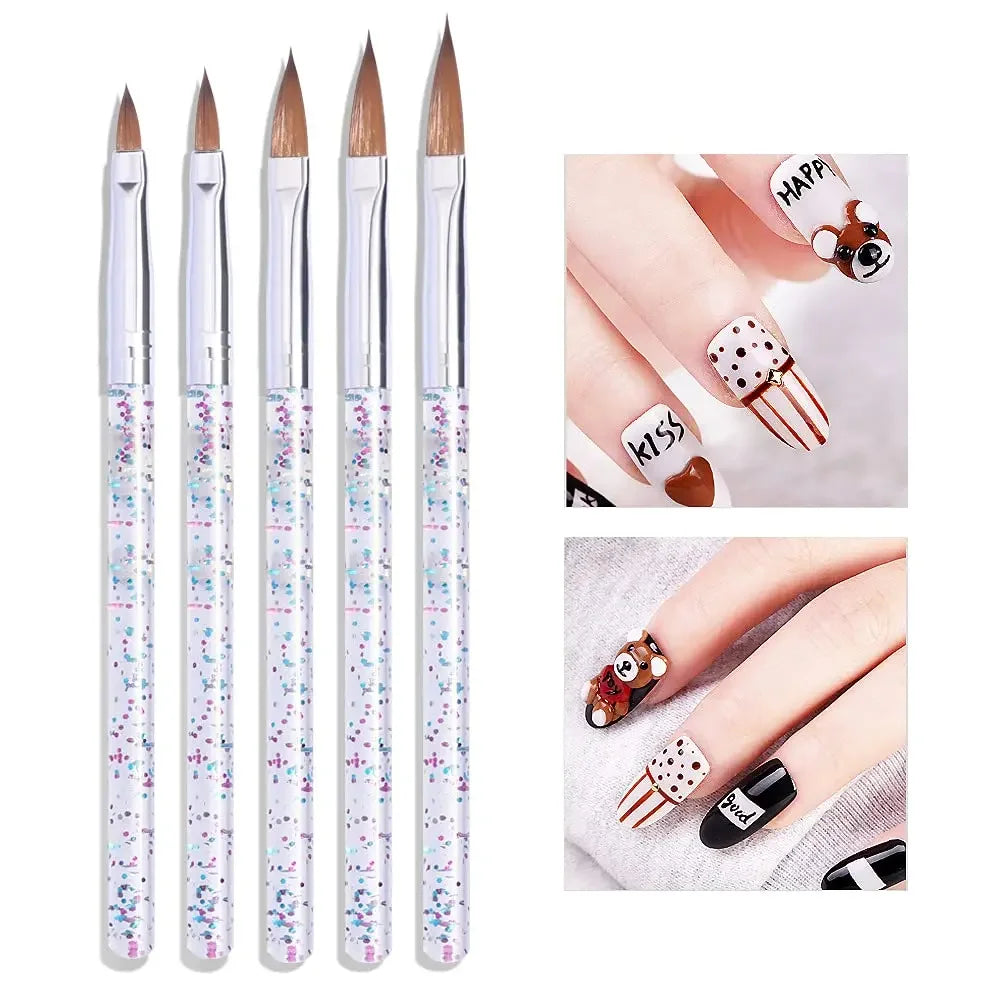 Buy The Best By Artsulli - Art is Long Life Short - LINMANDA 31/6Pcs Nail Brushes Tool Set Dotting Tools for Lines Drawing Pen Gel Polish