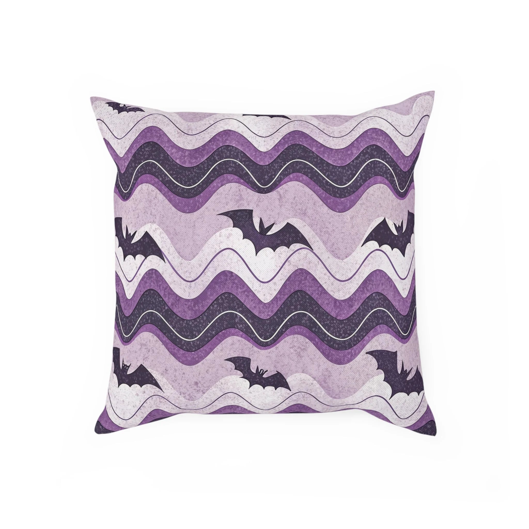 Bat Wave Custom Character Cushion, Artsulli - Art is Long, Life is Short, Home Decor, Size, 15.7" × 15.7", , , , , 28297062329123