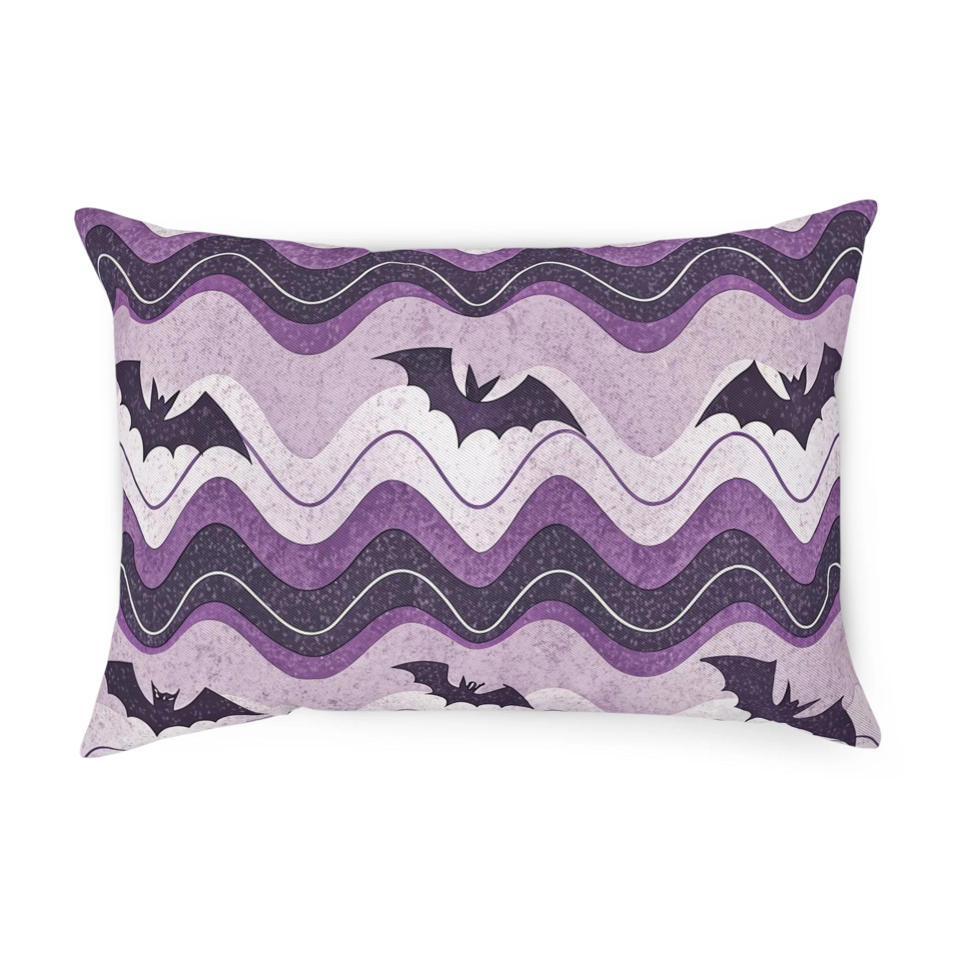 Bat Wave Custom Character Cushion, Artsulli - Art is Long, Life is Short, Home Decor, Size, 19.7" × 13.8", , , , , 28115353322214