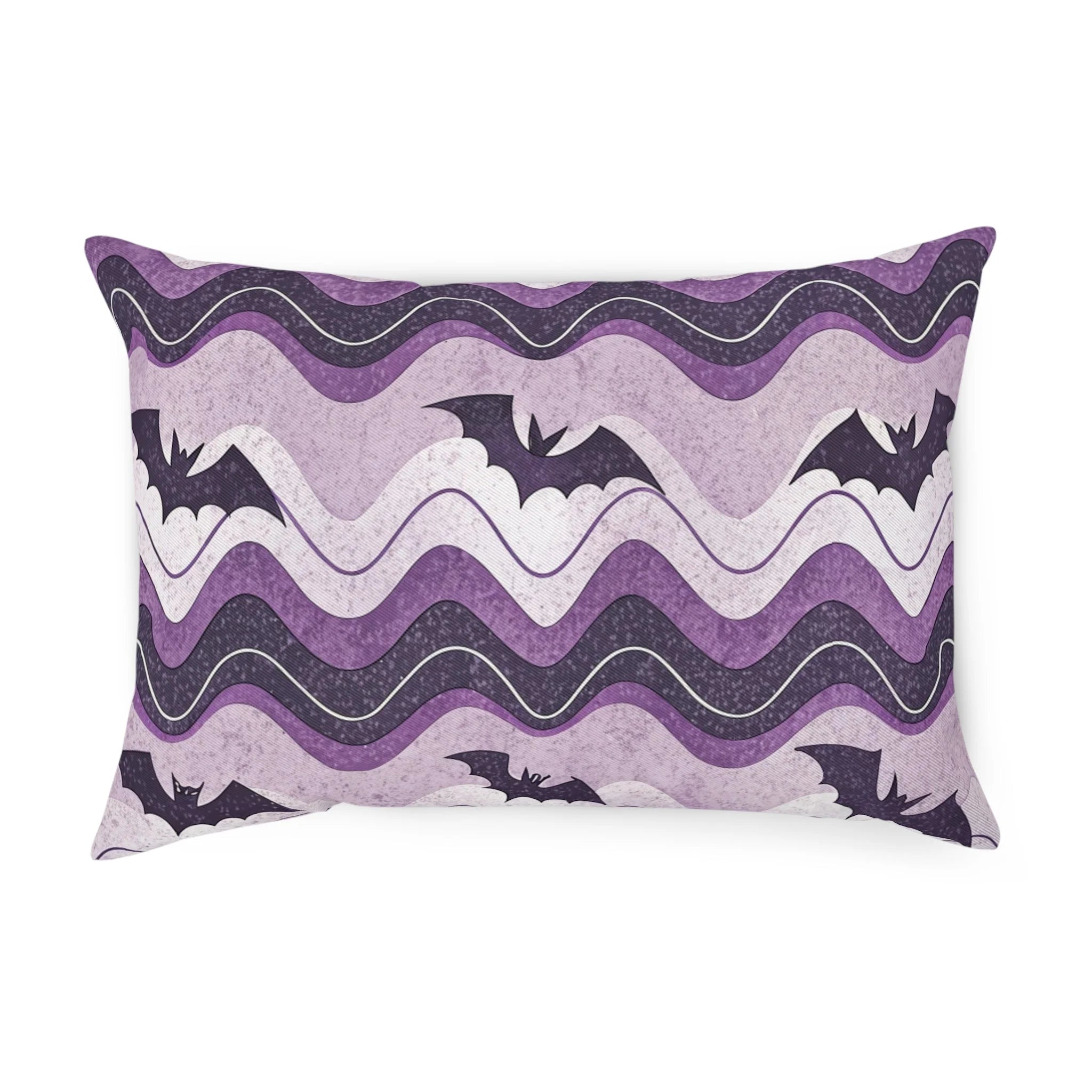 Bat Wave Custom Character Cushion, Artsulli - Art is Long, Life is Short, Home Decor, Size, 19.7" × 13.8", , , , , 28115353322214