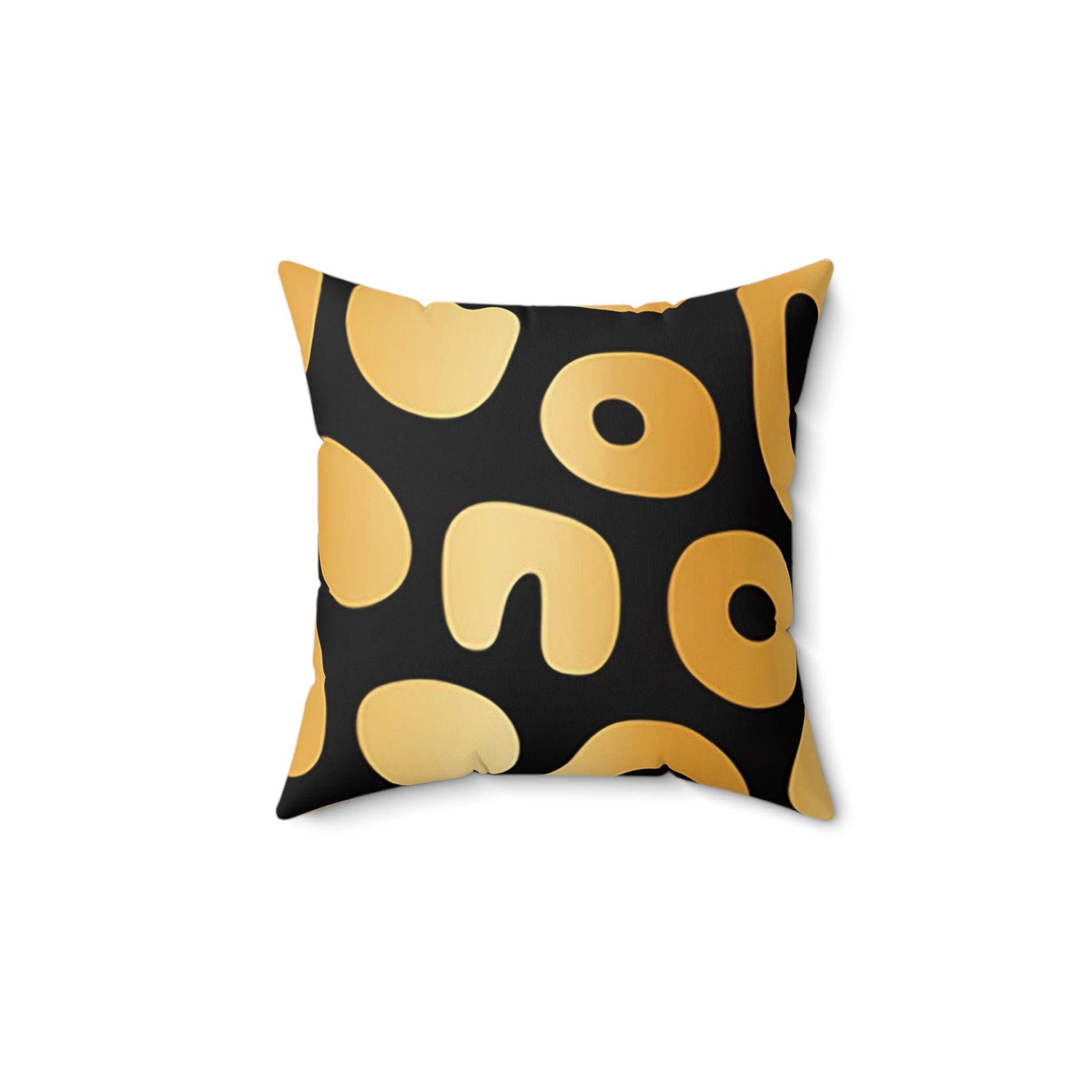 Black and Gold Abstract Throw Pillow, Artsulli - Art is Long, Life is Short, Home Decor, , , , , , , 