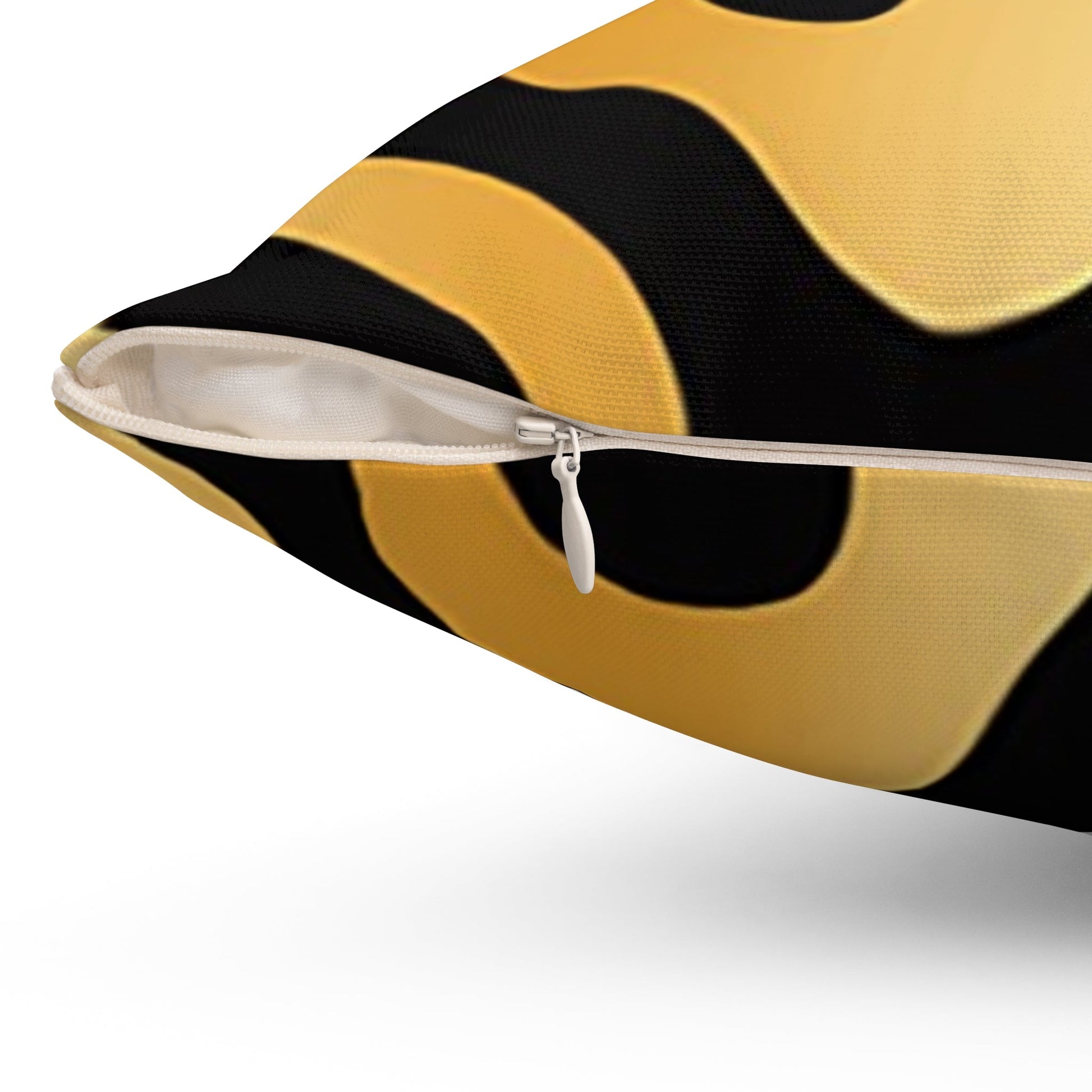 Black and Gold Abstract Throw Pillow, Artsulli - Art is Long, Life is Short, Home Decor, , , , , , , 