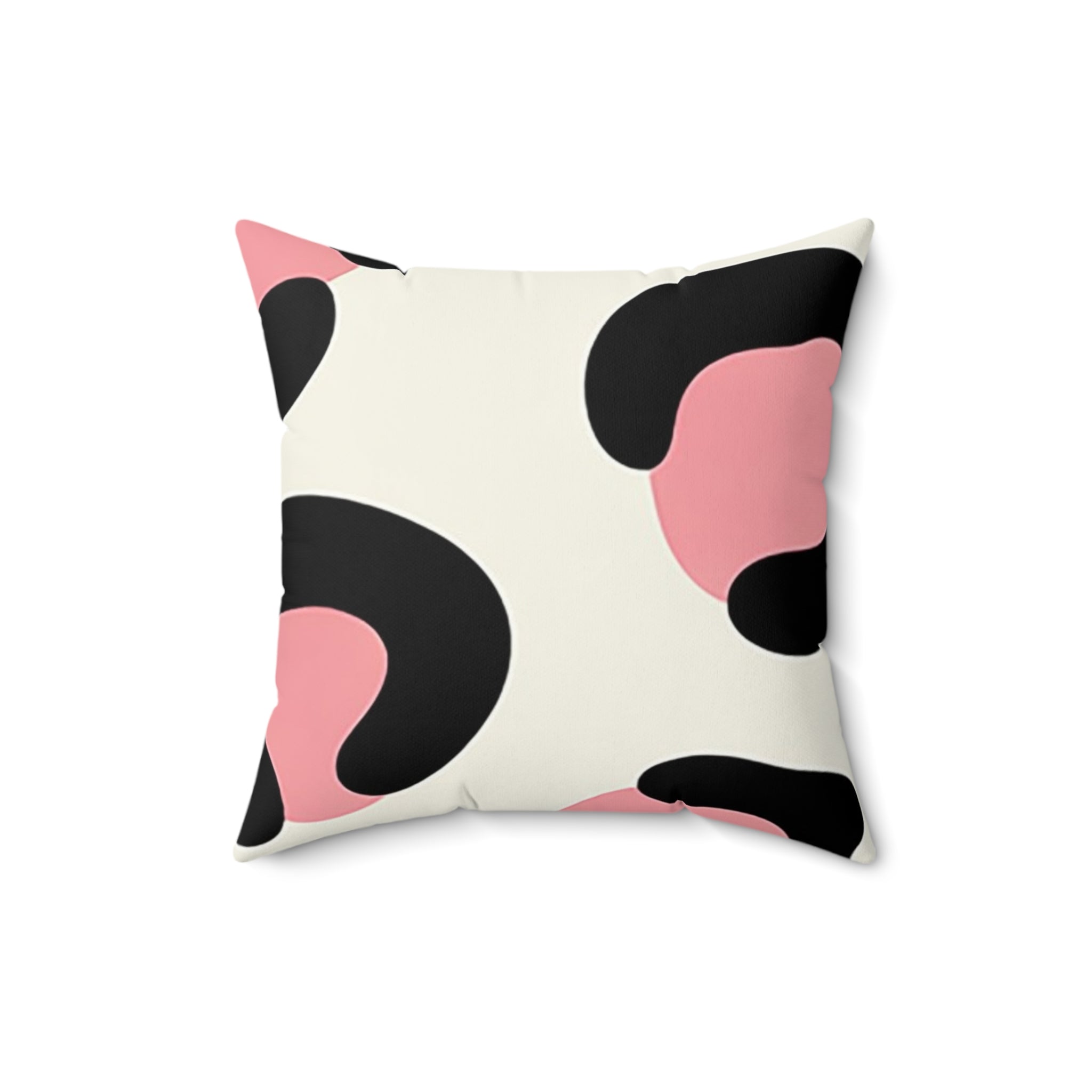 Black and Pink Abstract Throw Pillow, Artsulli - Art is Long, Life is Short, Home Decor, Size, 16" × 16", , , , , 56546362530039091618