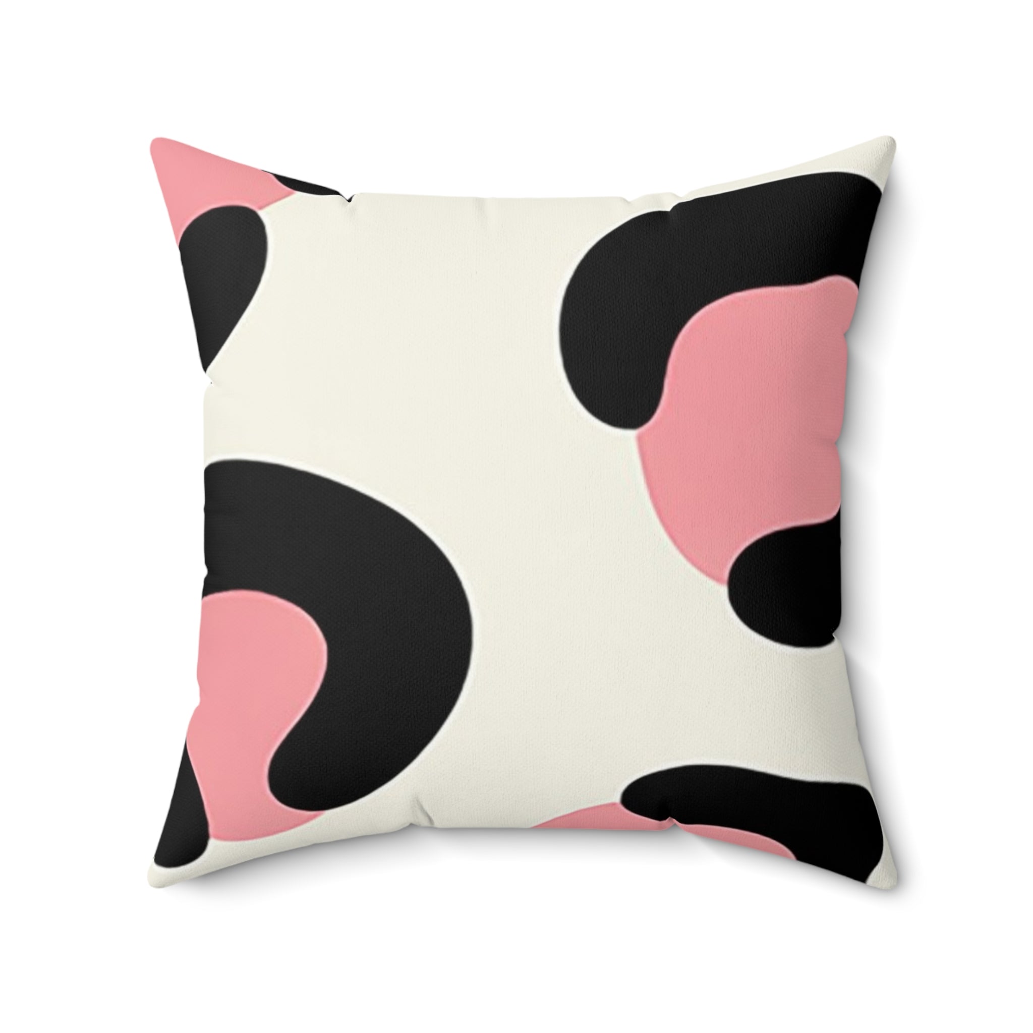 Black and Pink Abstract Throw Pillow, Artsulli - Art is Long, Life is Short, Home Decor, Size, 20" × 20", , , , , 14569599878232202627