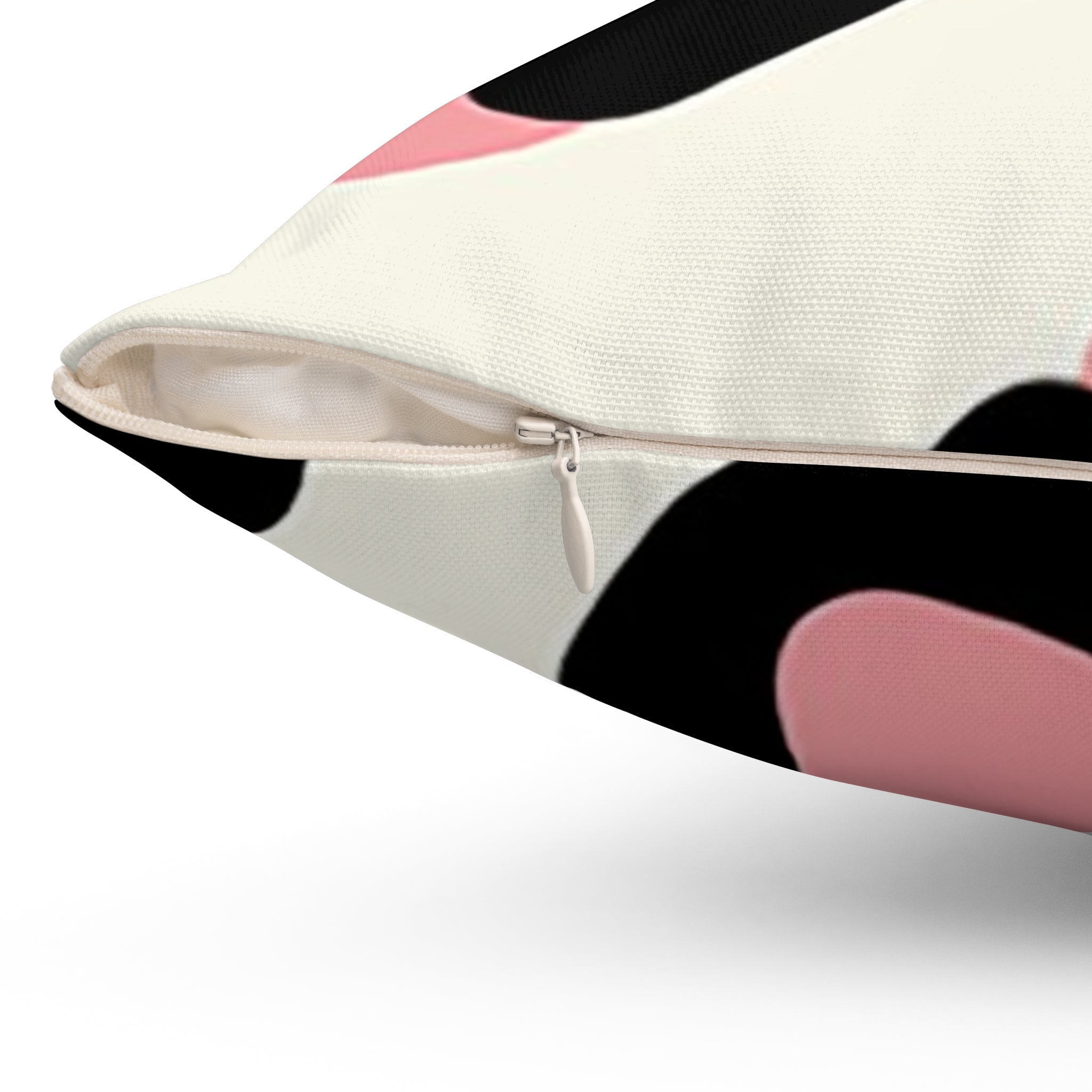 Black and Pink Abstract Throw Pillow, Artsulli - Art is Long, Life is Short, Home Decor, , , , , , , 
