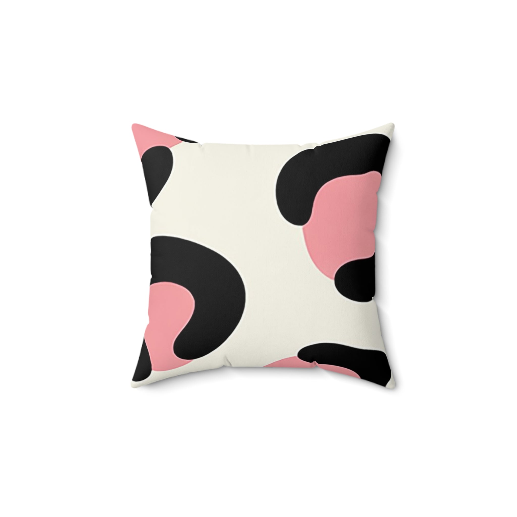 Black and Pink Abstract Throw Pillow, Artsulli - Art is Long, Life is Short, Home Decor, Size, 14" × 14", , , , , 14649454021376140834