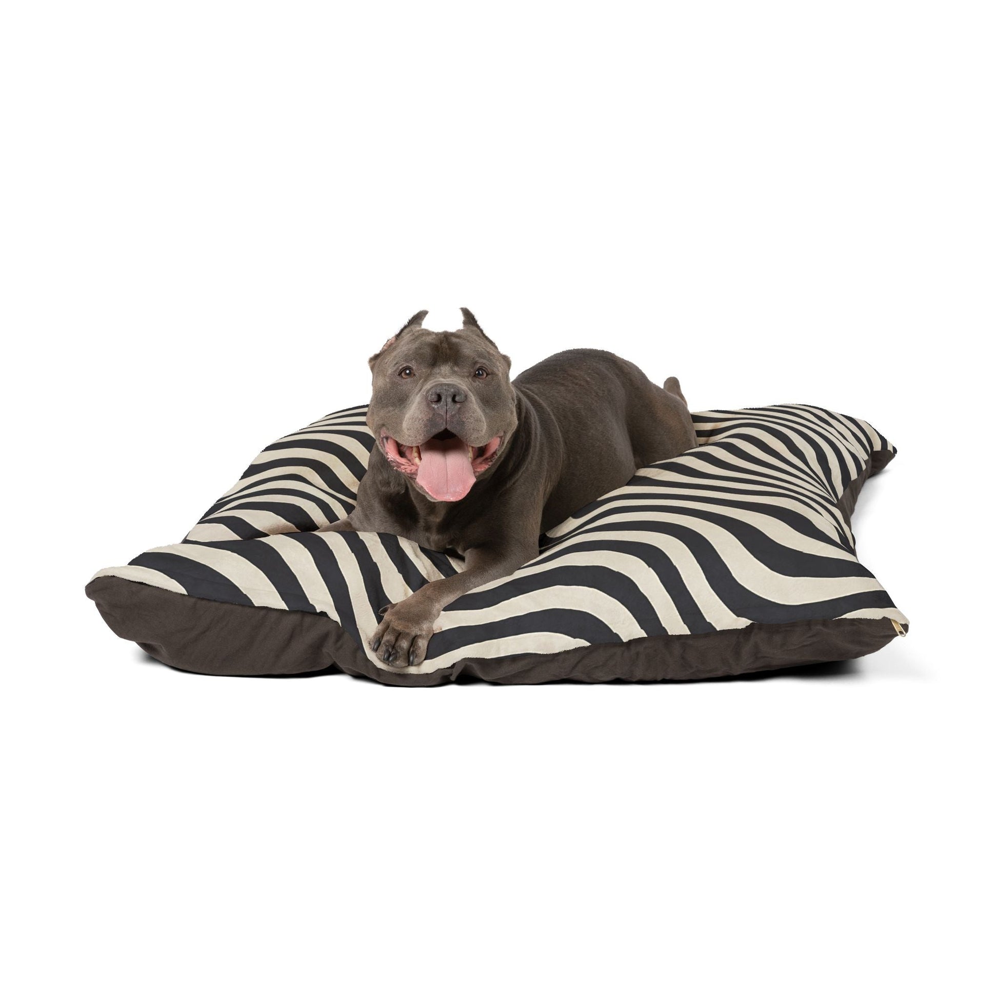 Black and Tan Wavy Stripe Pet Bed, Artsulli - Art is Long, Life is Short, Pets, , , , , , , 