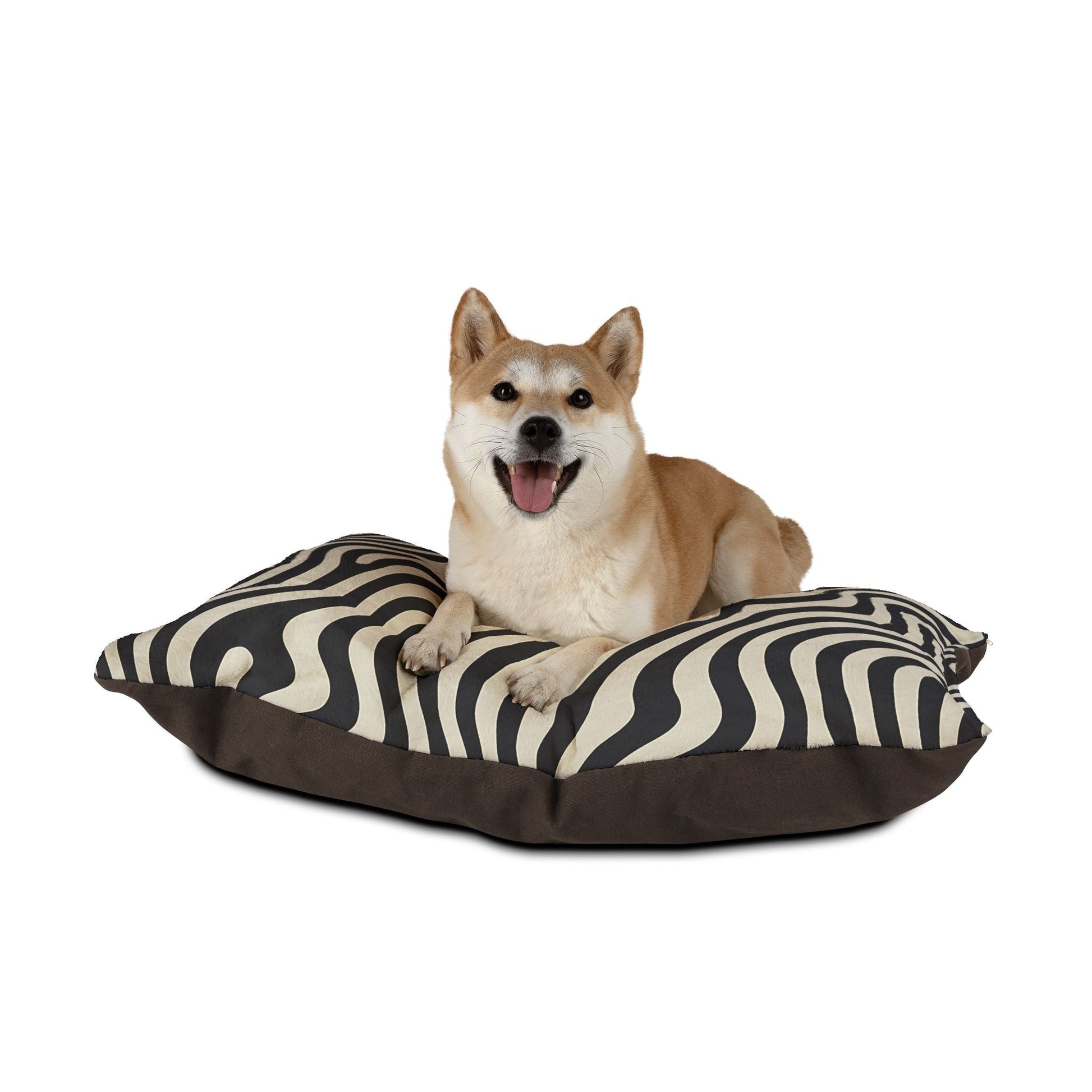 Black and Tan Wavy Stripe Pet Bed, Artsulli - Art is Long, Life is Short, Pets, , , , , , , 