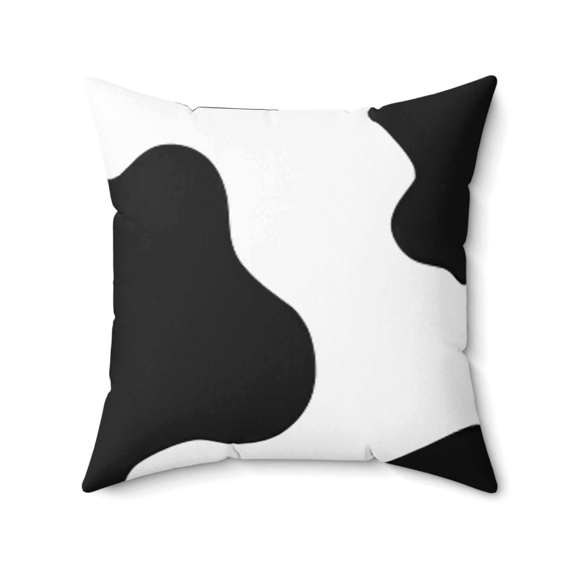 Black and White Cow Print Throw Pillow, Artsulli - Art is Long, Life is Short, Home Decor, Size, 20" × 20", , , , , 33927657883022
