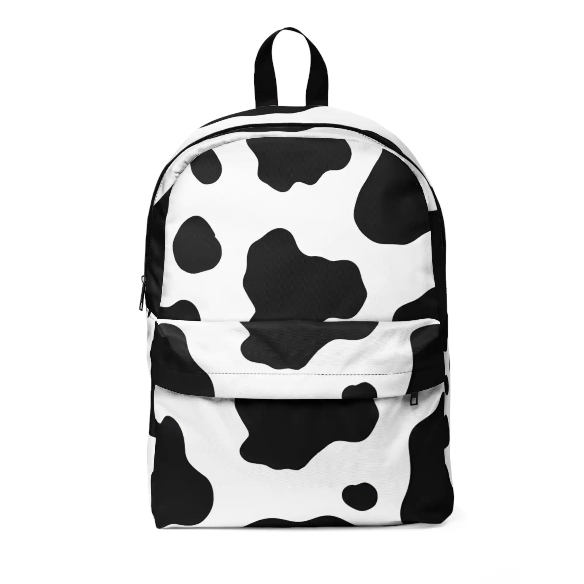 Cow Print Focus Unisex Classic Backpack, Artsulli - Art is Long, Life is Short, Bags, Size, One size, , , , , 34035442876807