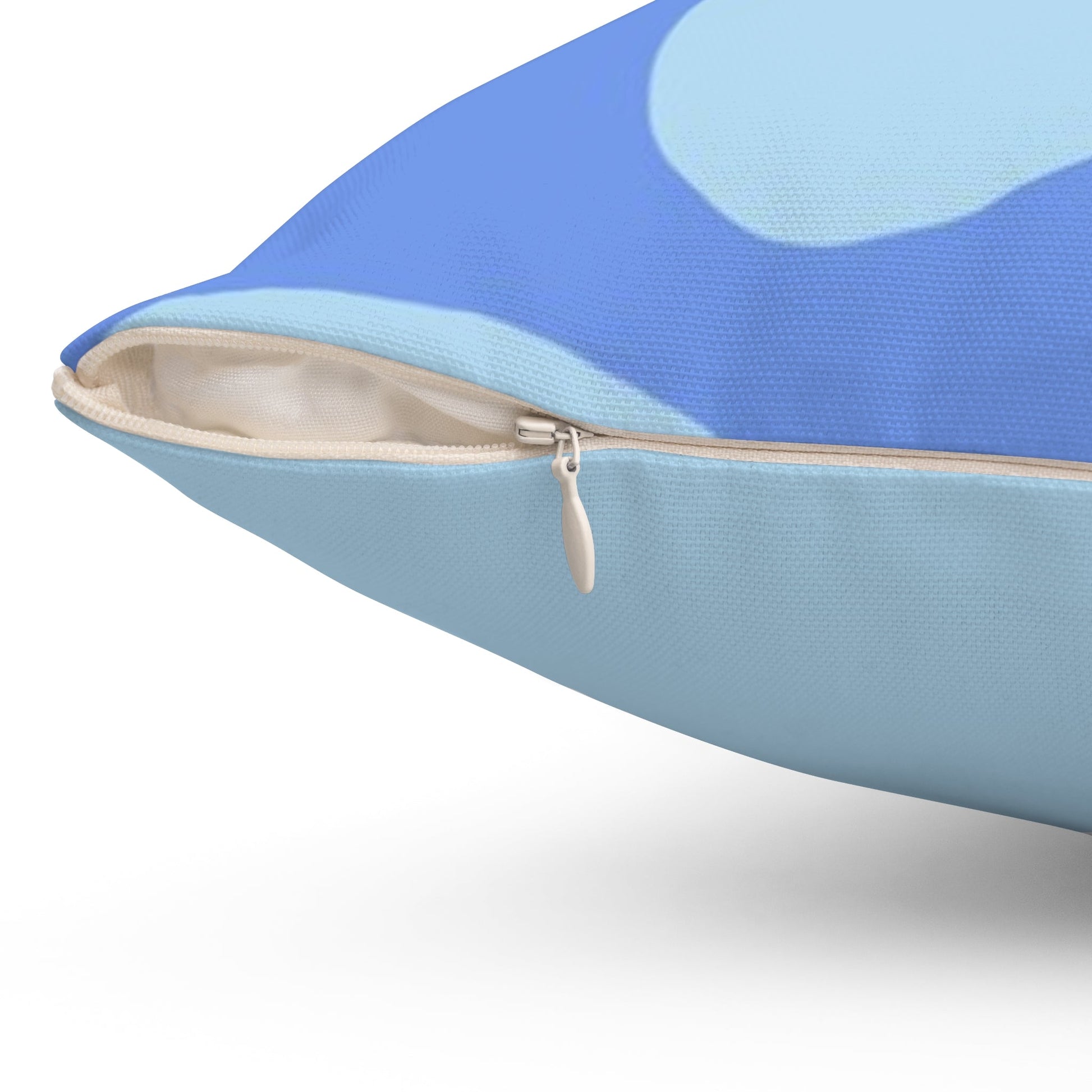 Blue Cow Print Throw Pillow, Artsulli - Art is Long, Life is Short, Home Decor, , , , , , , 