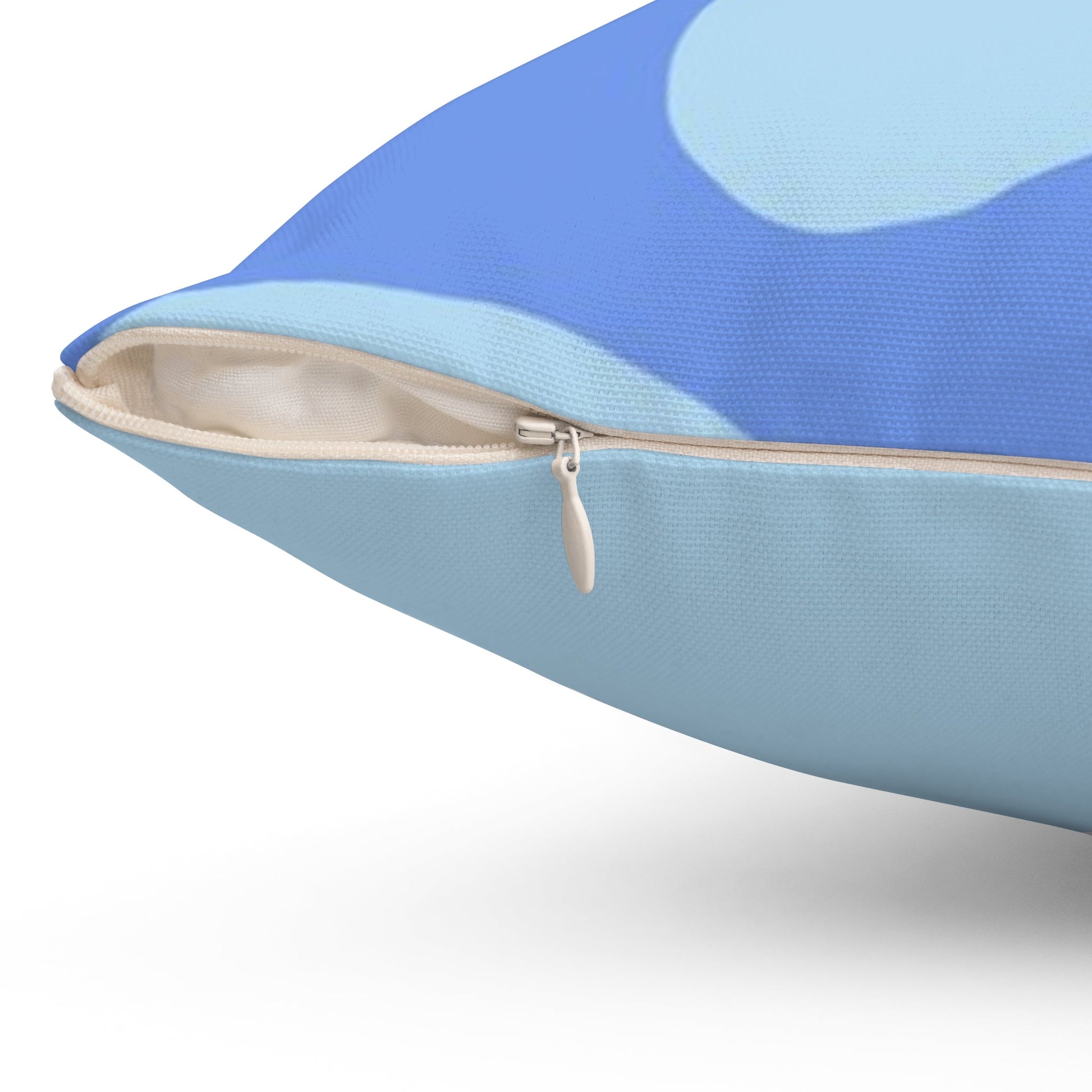 Blue Cow Print Throw Pillow, Artsulli - Art is Long, Life is Short, Home Decor, , , , , , , 