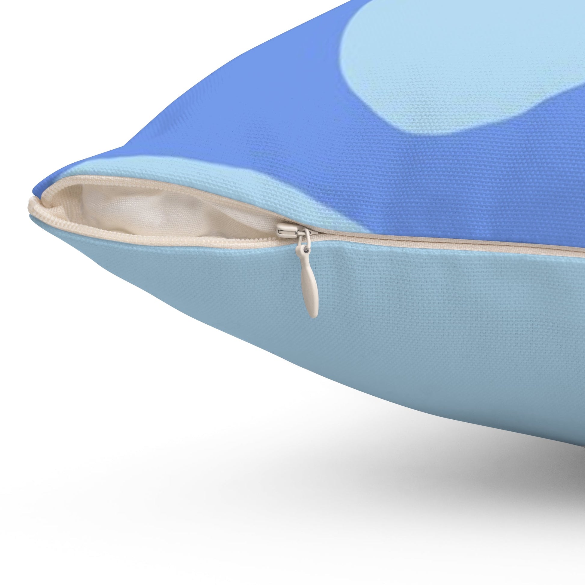 Blue Cow Print Throw Pillow, Artsulli - Art is Long, Life is Short, Home Decor, , , , , , , 