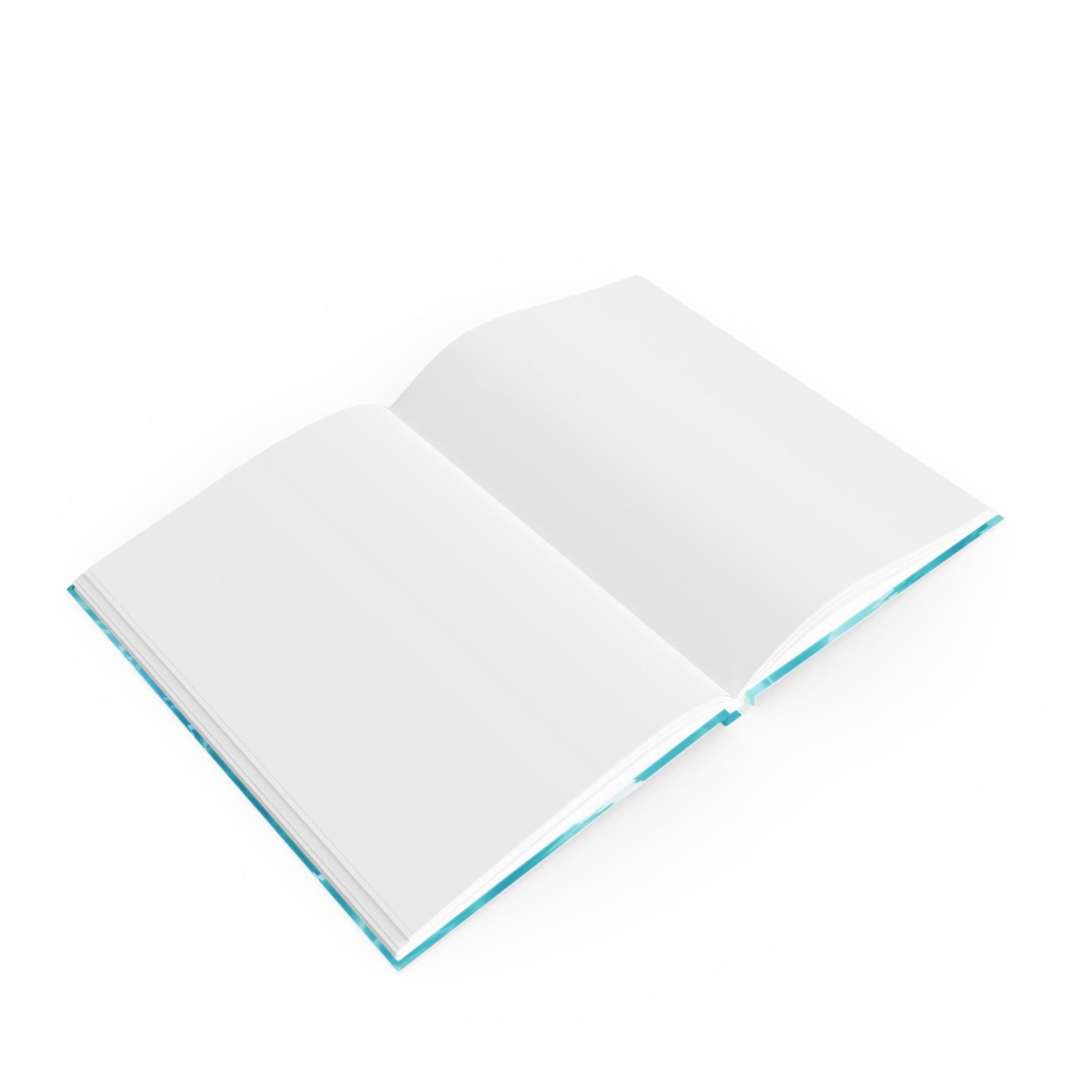 Printify Blue Rippled Water Journal 2025