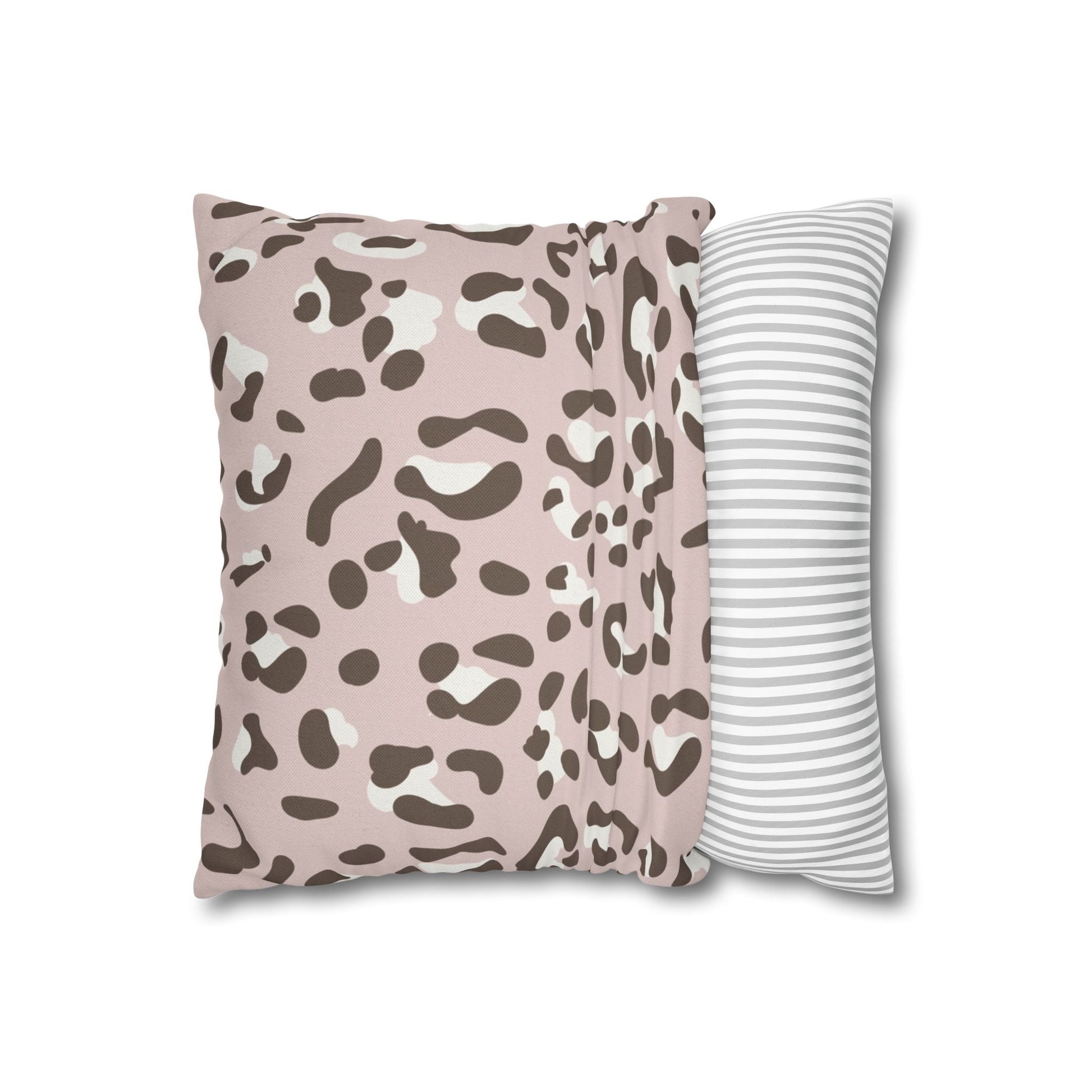 Blush Leopard Print Throw Pillow, Artsulli - Art is Long, Life is Short, Home Decor, , , , , , , 