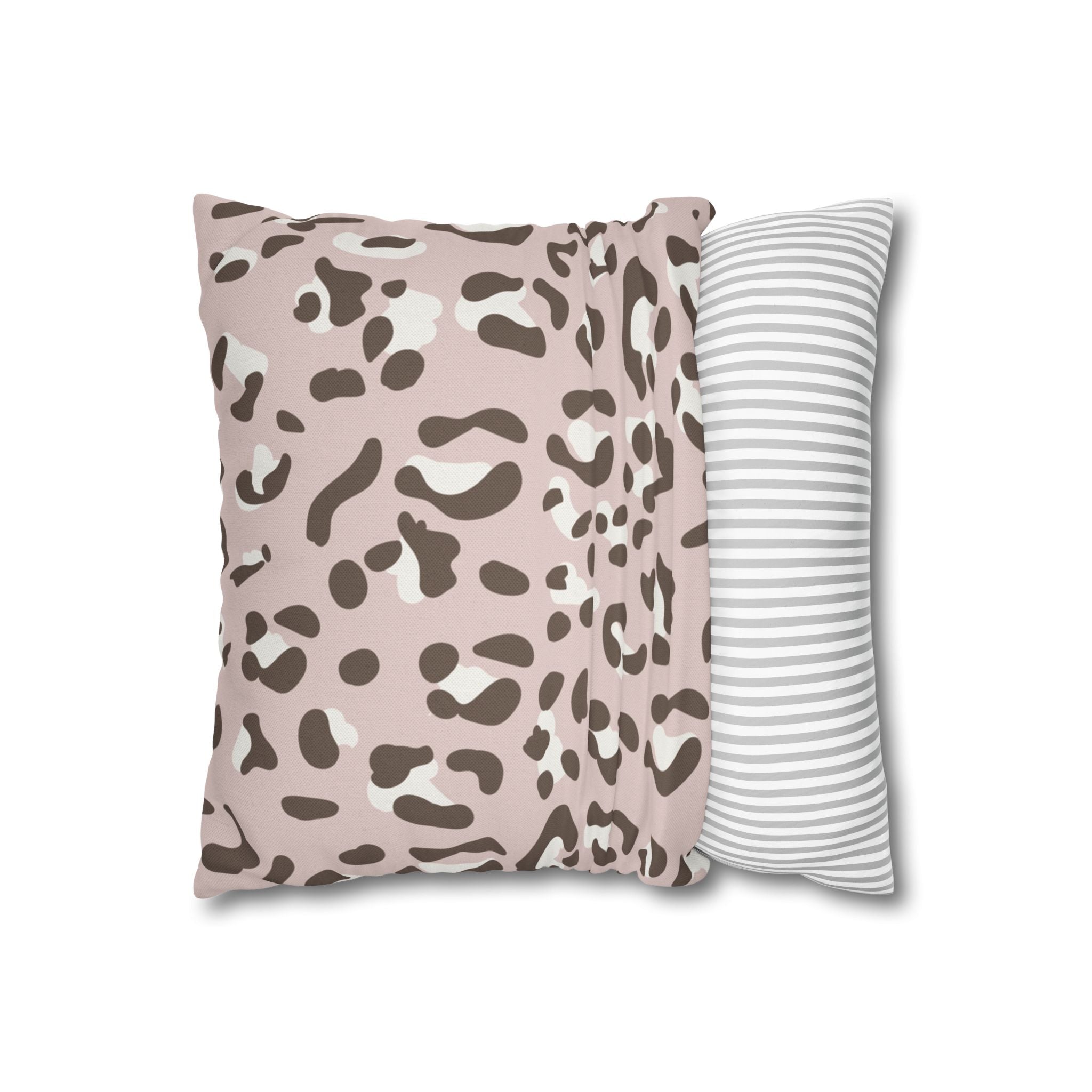 Blush Leopard Print Throw Pillow, Artsulli - Art is Long, Life is Short, Home Decor, , , , , , , 