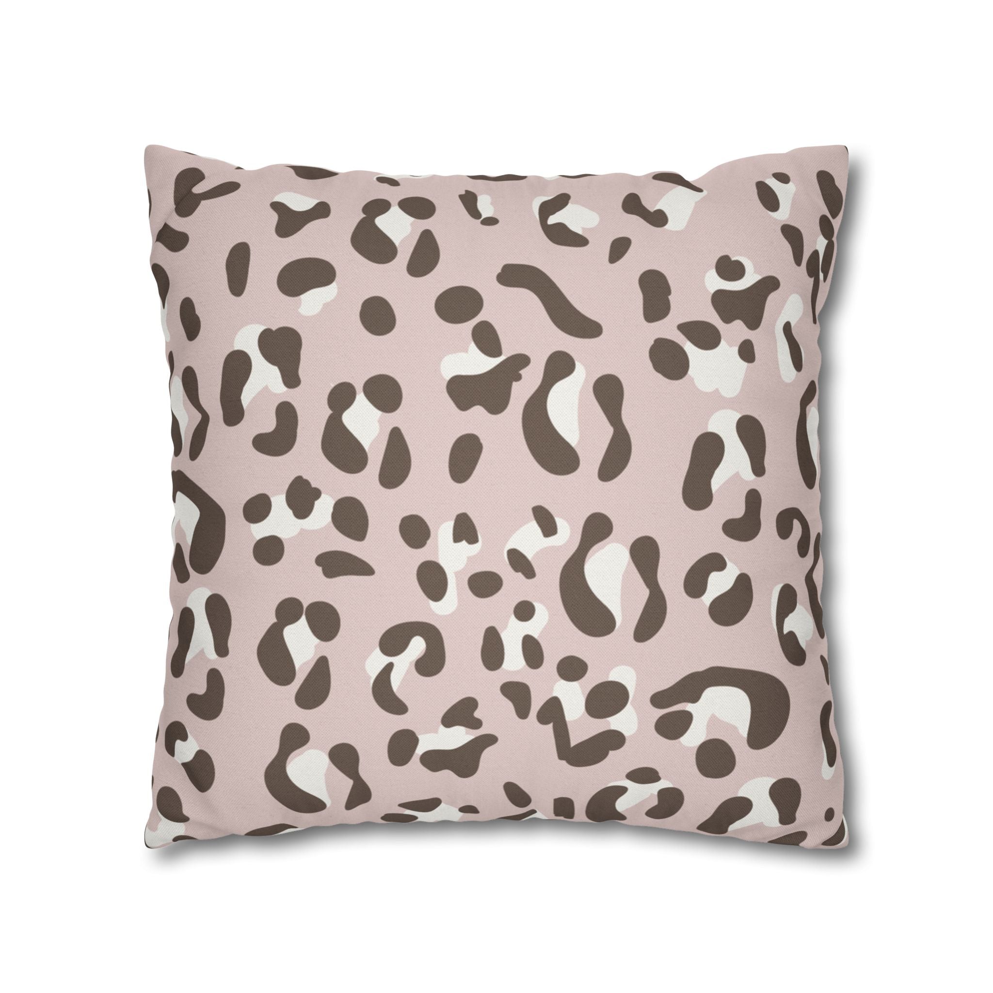 Blush Leopard Print Throw Pillow, Artsulli - Art is Long, Life is Short, Home Decor, , , , , , , 