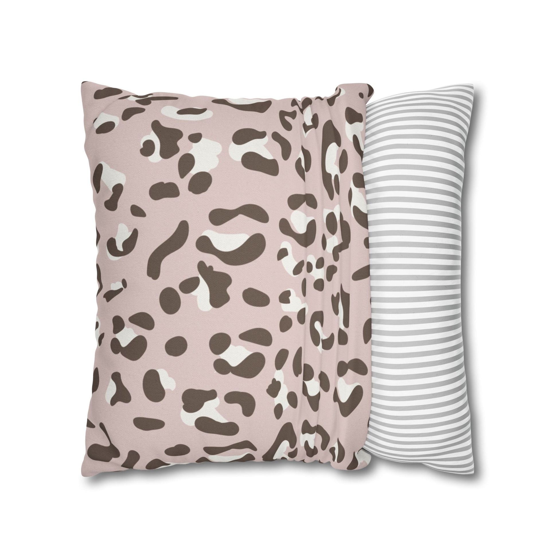 Blush Leopard Print Throw Pillow, Artsulli - Art is Long, Life is Short, Home Decor, , , , , , , 