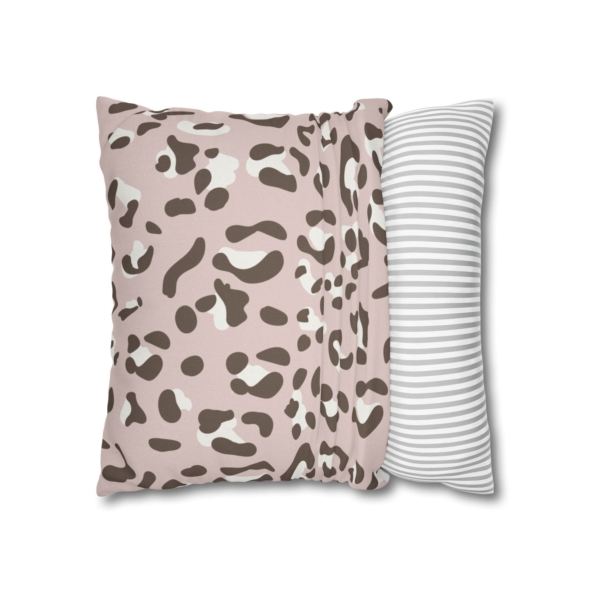 Blush Leopard Print Throw Pillow, Artsulli - Art is Long, Life is Short, Home Decor, , , , , , , 