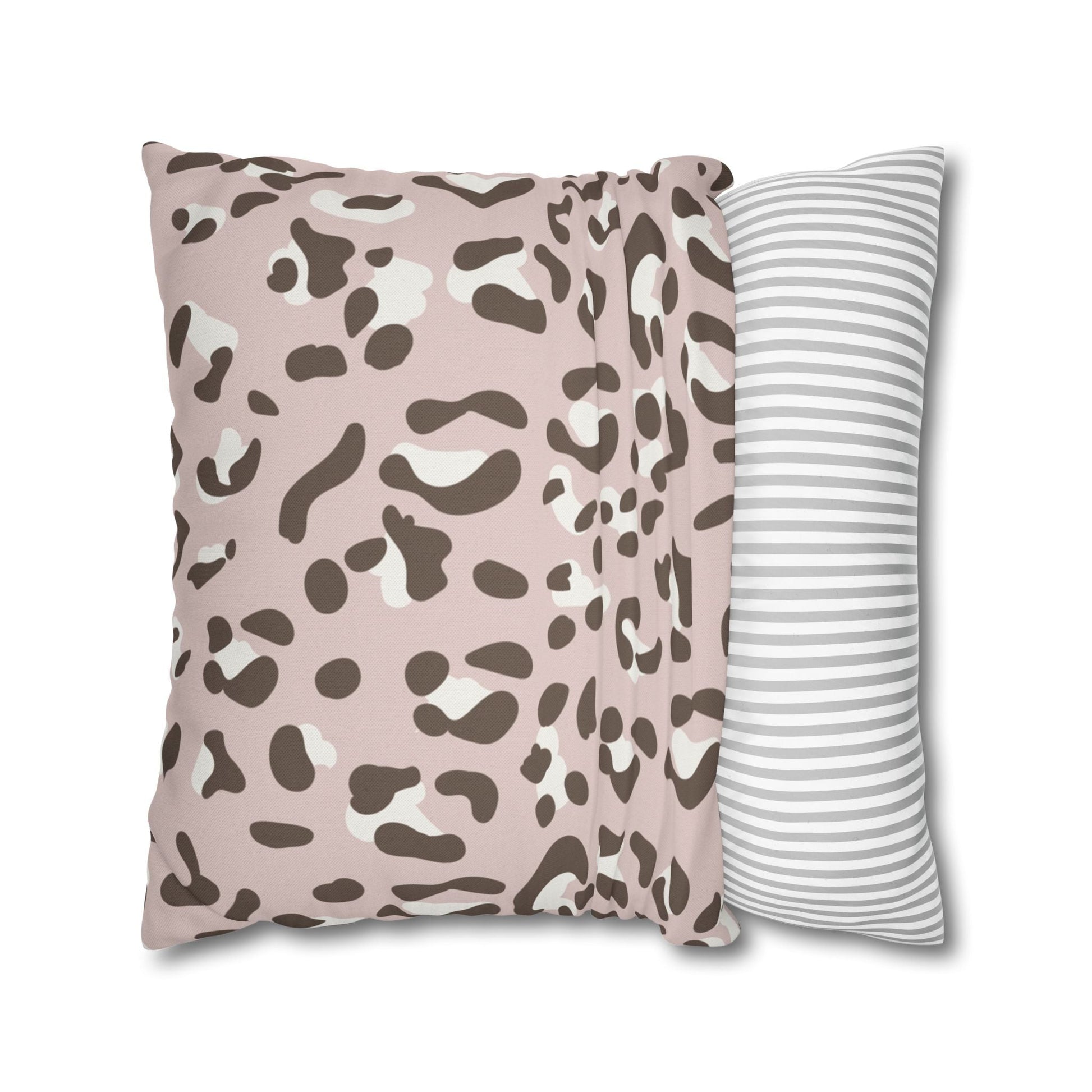 Blush Leopard Print Throw Pillow, Artsulli - Art is Long, Life is Short, Home Decor, , , , , , , 