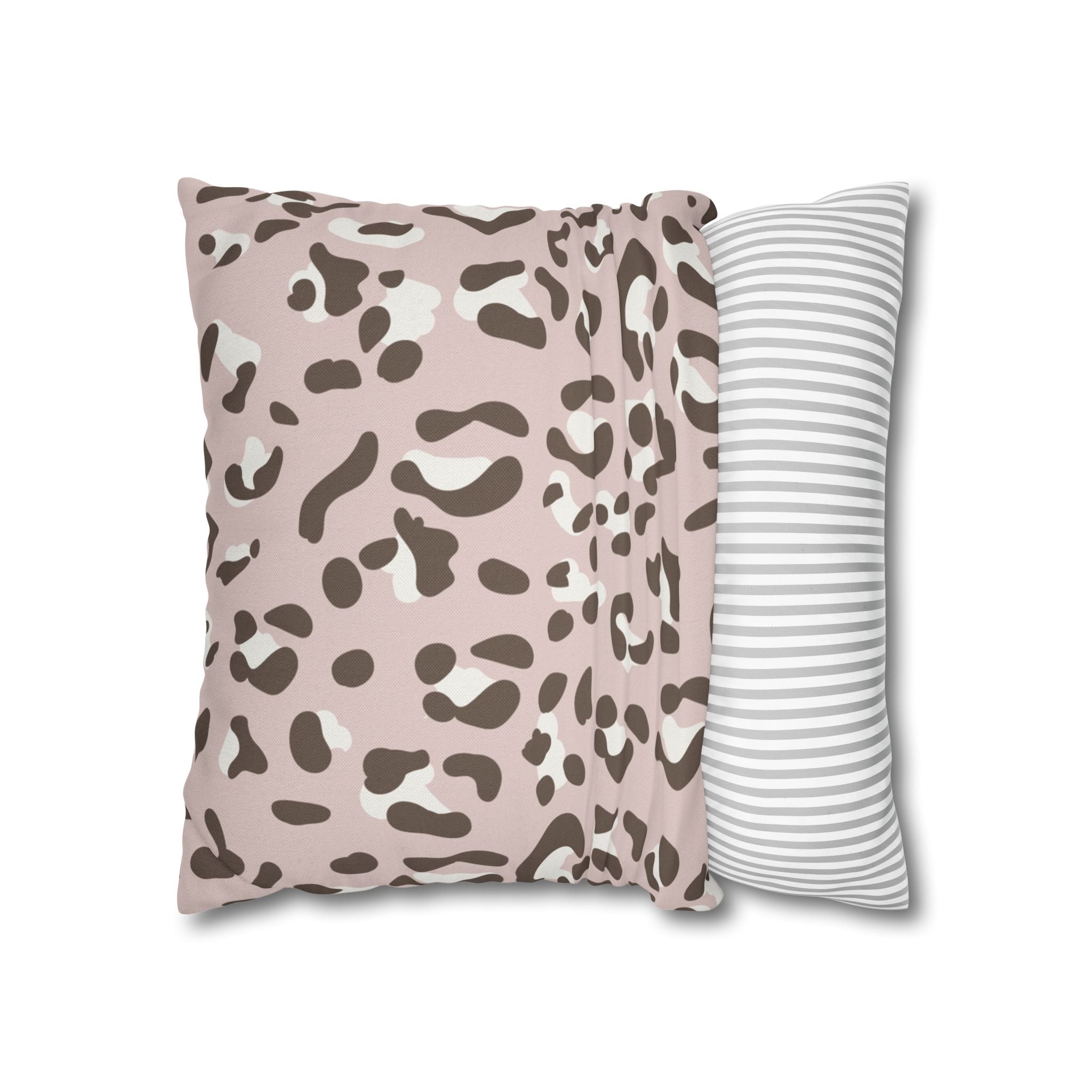 Blush Leopard Print Throw Pillow, Artsulli - Art is Long, Life is Short, Home Decor, , , , , , , 