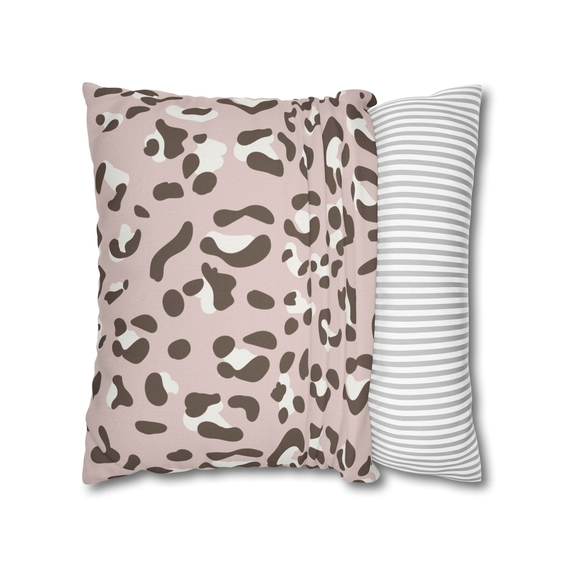 Blush Leopard Print Throw Pillow, Artsulli - Art is Long, Life is Short, Home Decor, , , , , , , 