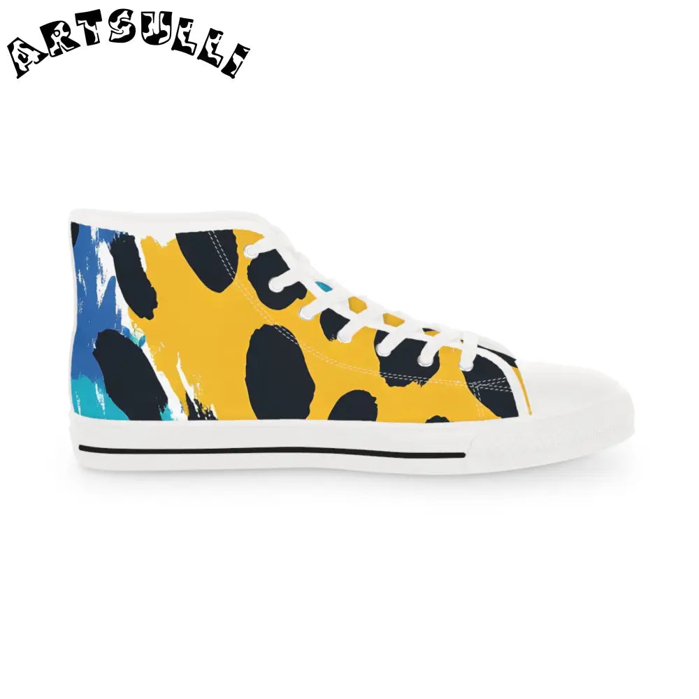 JAKKOUTTHEBXX Breathable Polyester Canvas Leopard Print High Tops 2025