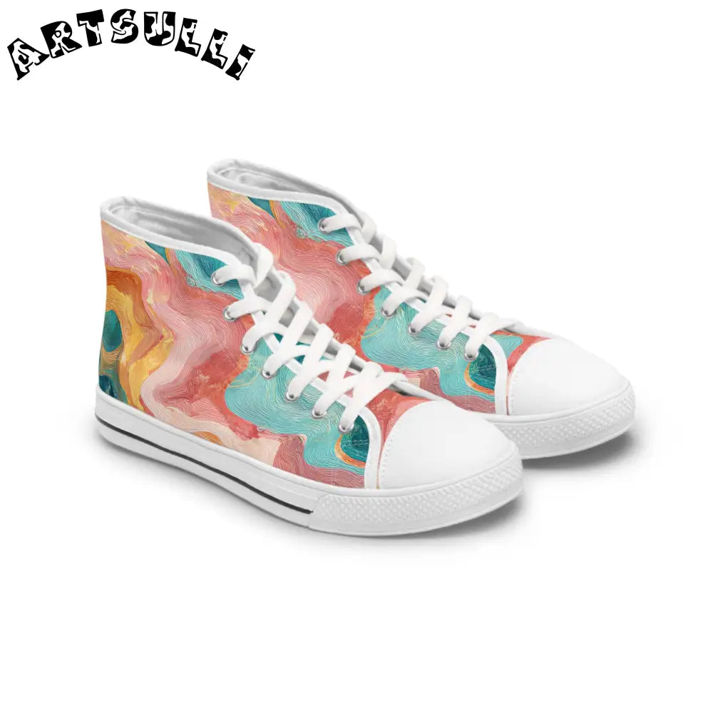 JAKKOUTTHEBXX Breathable Polyester Canvas Womens High Tops 2025