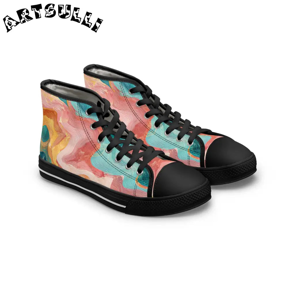 JAKKOUTTHEBXX Breathable Polyester Canvas Womens High Tops 2025