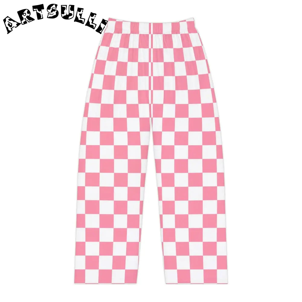 Brigandine Checkered Scene Women's Pajama Pants (AOP), Artsulli - Art is Long, Life is Short, All Over Prints, Size, XS, , , , , 17212053010659763830