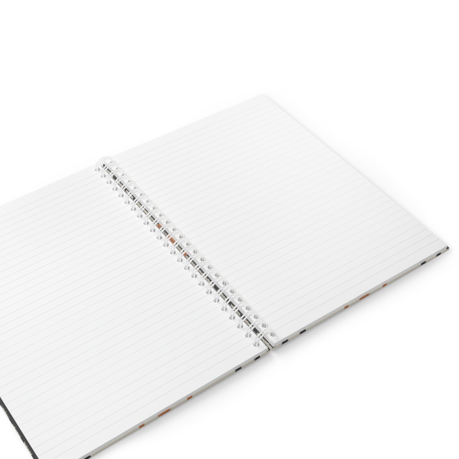 JAKKOUTTHEBXX Burnt Orange Plaid Wide-Ruled Spiral Notebook 2025