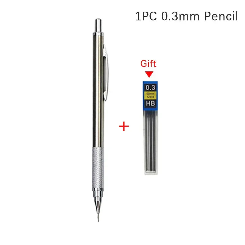 Buy The Best By Artsulli - Art is Long Life Short - 0.3 0.5 0.7 0.9 1.3 2.0 3.0mm Mechanical Pencil Full Metal Drawing Painting Automatic