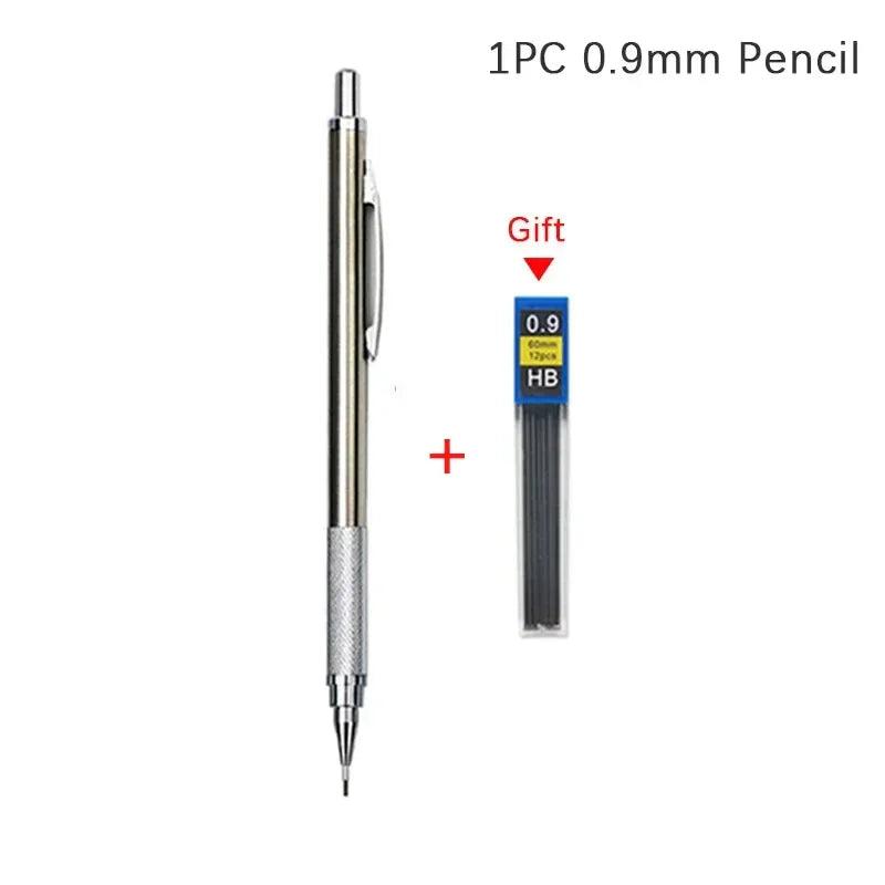 Buy The Best By Artsulli - Art is Long Life Short - 0.3 0.5 0.7 0.9 1.3 2.0mm Mechanical Pencil Set Full Metal Drawing Painting Automatic