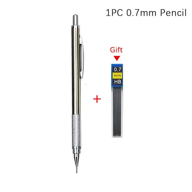 Buy The Best By Artsulli - Art is Long Life Short - 0.3 0.5 0.7 0.9 1.3 2.0mm Mechanical Pencil Set Full Metal Drawing Painting Automatic