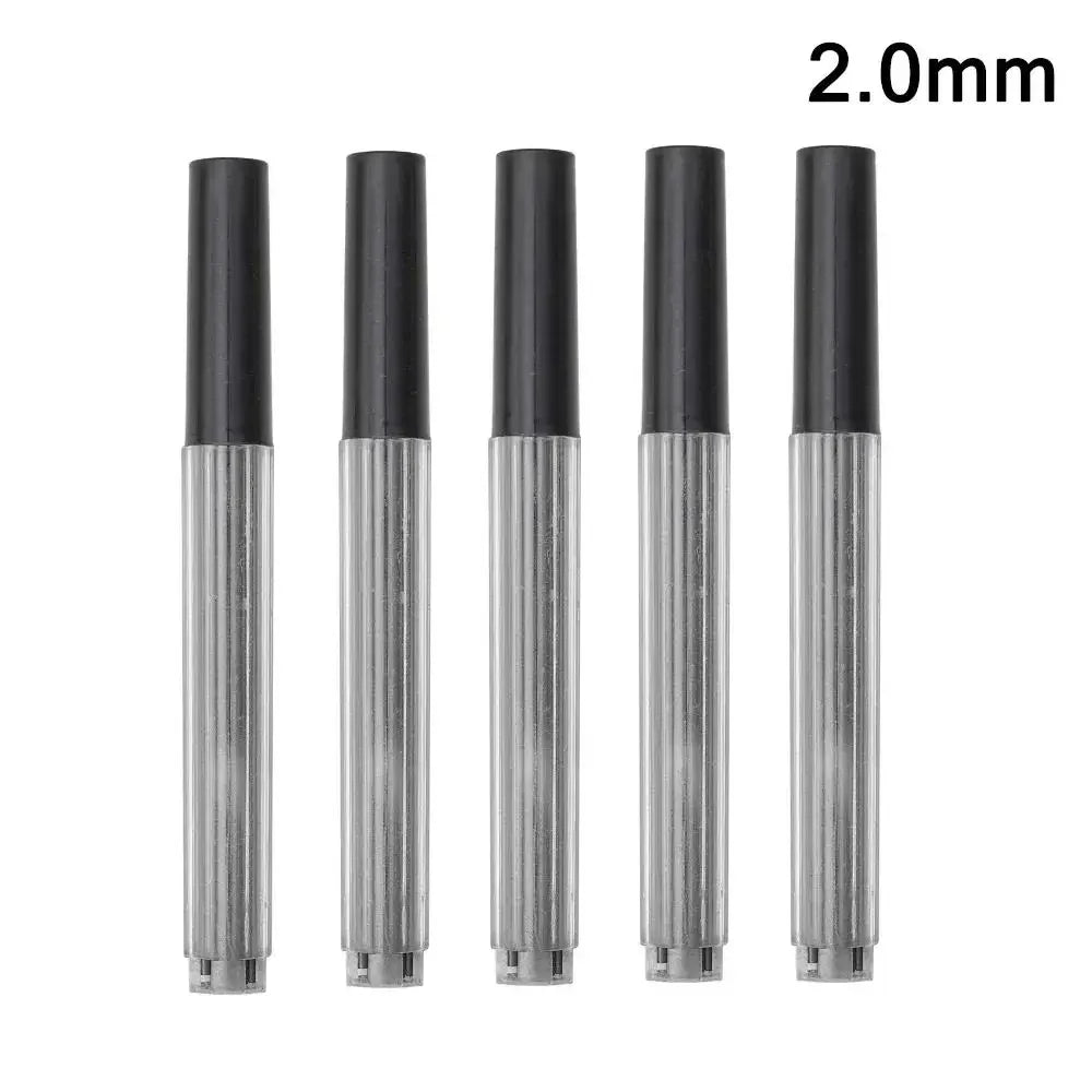Buy The Best By Artsulli - Art is Long Life Short - 0.3 0.5 0.7 0.9 1.3 2.0mm Metal Mechanical Pencil Set School Sketch Writing Stainless