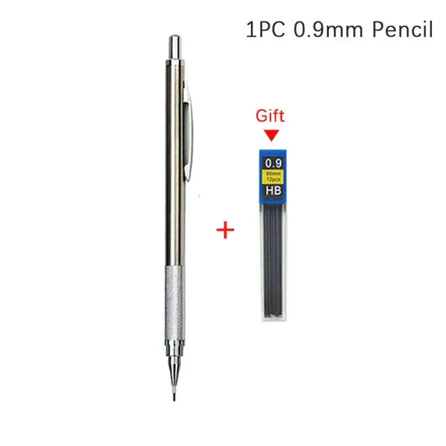 Buy The Best By Artsulli - Art is Long Life Short - 0.5 0.7 0.9 1.3 2.0mm Mechanical Pencil Set Full Metal Drawing Painting Automatic