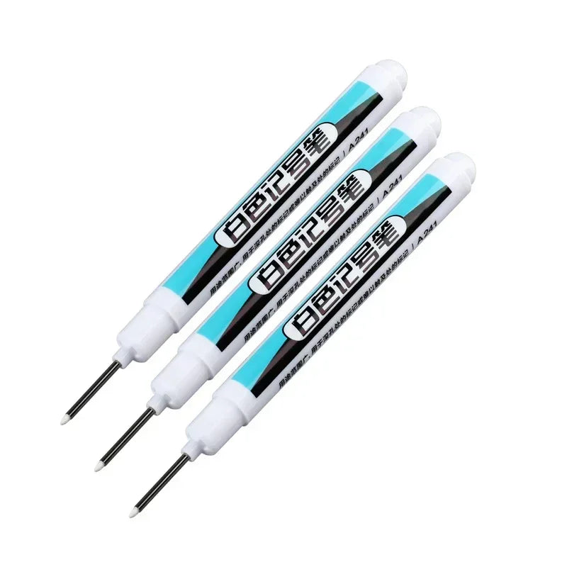 Buy The Best By Artsulli - Art is Long Life Short - 0.7/1.0/2.5MM White Marker Pens Oily Waterproof Permanent Paint Markers For Wood
