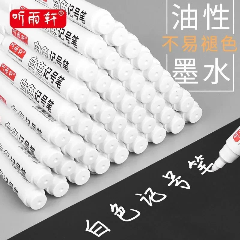 Buy The Best By Artsulli - Art is Long Life Short - 1/12 Pcs Drawing Supplies Oil Marker Permanent White Dot Pens Pen Writting Makers - 2026