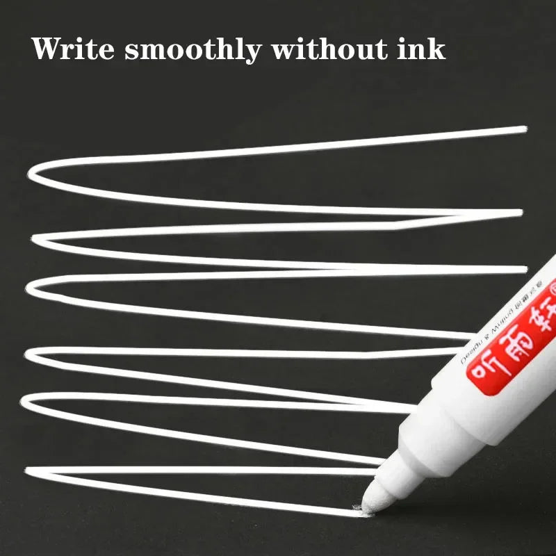 Buy The Best By Artsulli - Art is Long Life Short - 1/12 Pcs Drawing Supplies Oil Marker Permanent White Dot Pens Pen Writting Makers - 2026