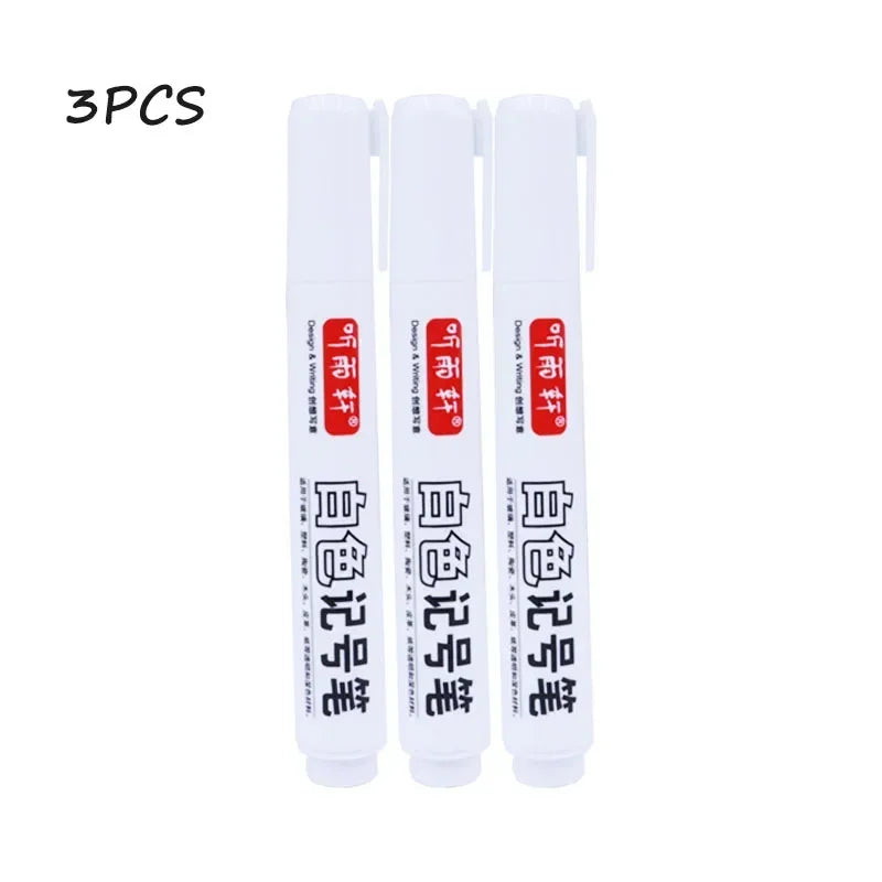 Buy The Best By Artsulli - Art is Long Life Short - 1/12 Pcs Drawing Supplies Oil Marker Permanent White Dot Pens Pen Writting Makers - 2026