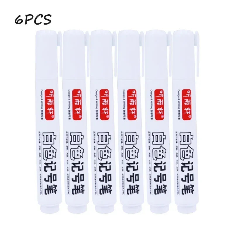 Buy The Best By Artsulli - Art is Long Life Short - 1/12 Pcs Drawing Supplies Oil Marker Permanent White Dot Pens Pen Writting Makers - 2026