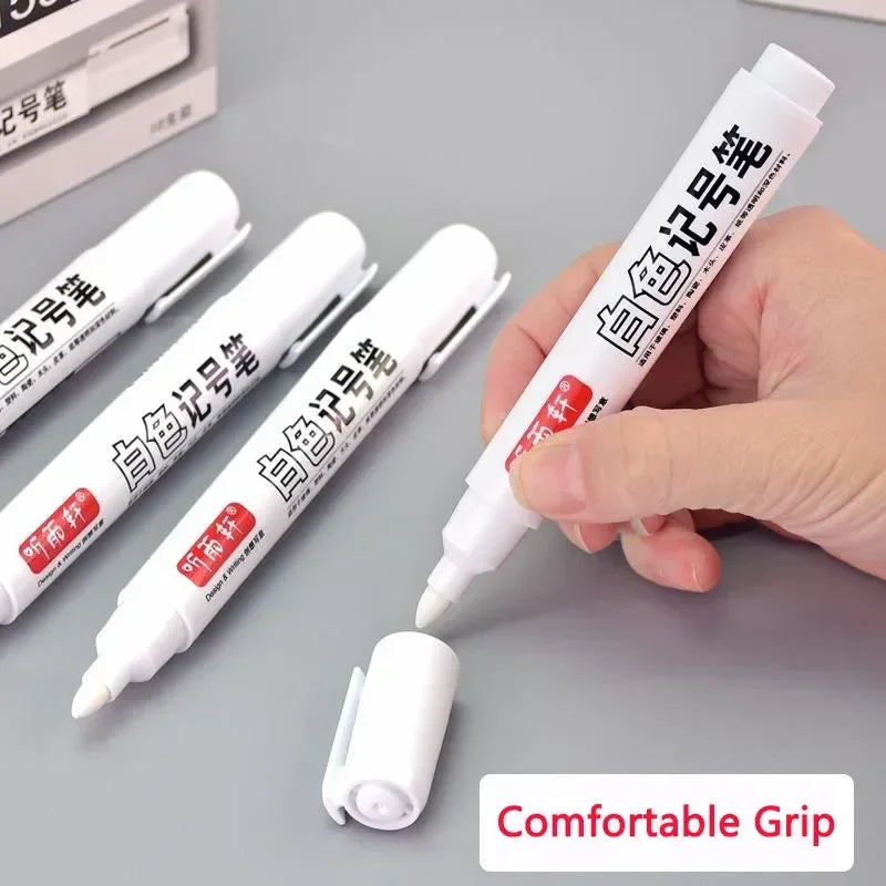Buy The Best By Artsulli - Art is Long Life Short - 1/12 Pcs Drawing Supplies Oil Marker Permanent White Dot Pens Pen Writting Makers - 2026